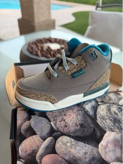 Jordan 3 Retro - Baby - Olive Grey / Green - New
