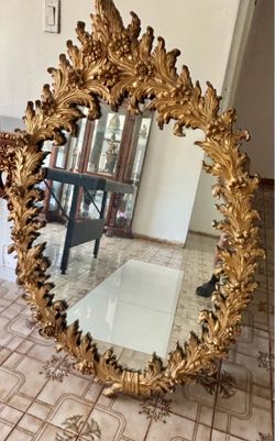 Vintage style wall mirror