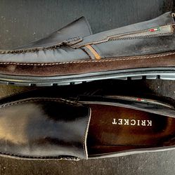 Italian  Loafers Shoes 100% authentic  Leather   Size 12 mens