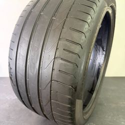 V459  295 35 20 105Y  Pirelli Pzero  One Used Tire 60% Life 