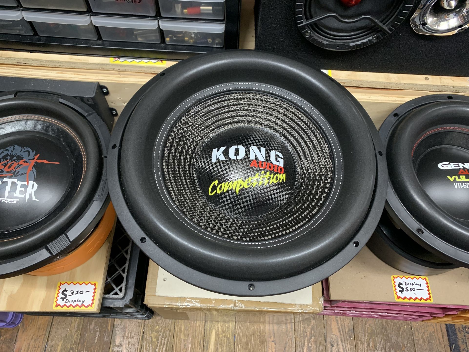 New 15” Kong Audio Neodymium Subwoofer  