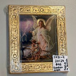 *BEST OFFER* Cuadro De Angel De La Guarda 20x25cm 