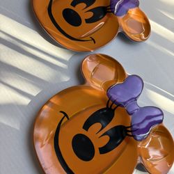 Halloween  Minnie Mouse Plates