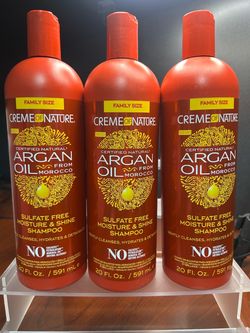 $4 each Creme of Nature Argan Oil Shampoo