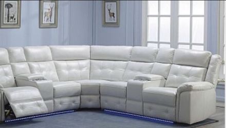Power Reclining Sectional Sofa