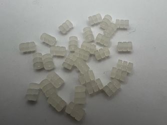 Bike Frame Cable Scratch Protector Clear 30 Pieces.