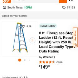 8 Foot Ladder 