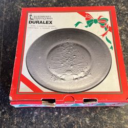 Les Verreries De Saint Gobain Noel Dessert XMAS Dishes