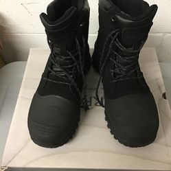 Bearpaw Men’s 10 Teton Waterproof Black Hiking Boots New