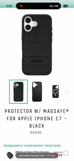 Pelican mag safe iPhone 17 case