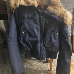 Parajumper Bomber Jacket (Blue; Size S)