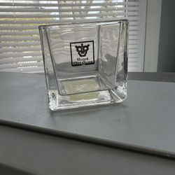 Party Glass Square Tea Light Holders - New Box Of 36 