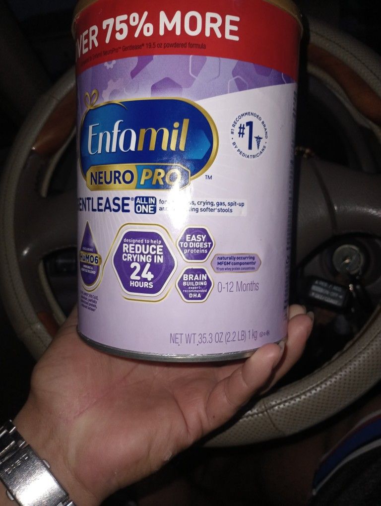 Don't Have Use For This Formula As My Granddaughter Put Grown It Already She's On Milk 
