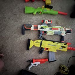 Nerf Gun Lot