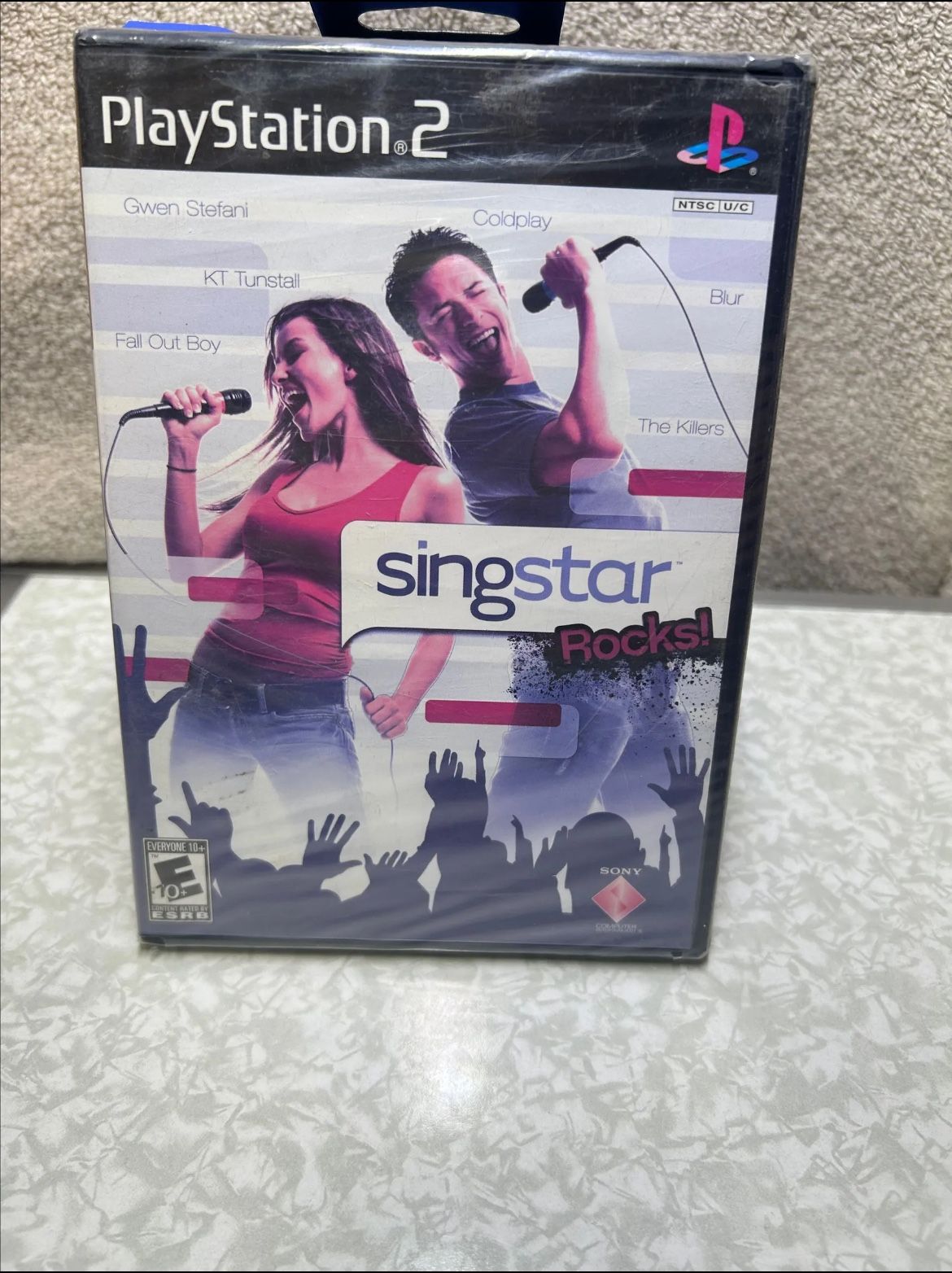 Sealed! Sing star Rocks PS2