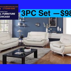 FREE DELIVERY💥Brand New 💥3PC Sofa, Loveseat, Chair Set 