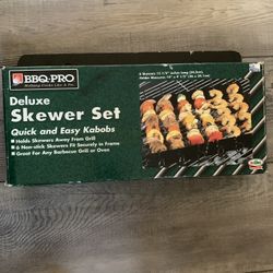 BBQ-PRO Deluxe Skewer Set