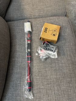 2 sets rods with reels