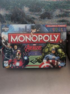 Marvel Avengers Monopoly Board Game