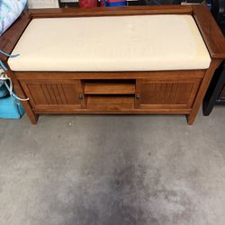 Bench With Padded Seat