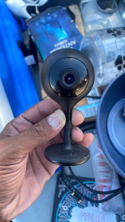 Black Indoor Security Camera
