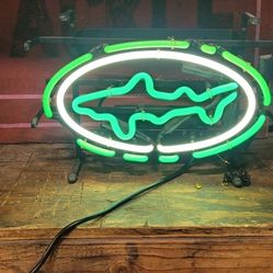 Dog Fish Neon Sign 