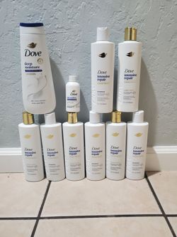 Dove shampoo conditioners and bodywash $30