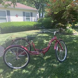Schwinn 26” 3 Wheeler Bike