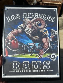 For Sale LA Rams Wall Plaque