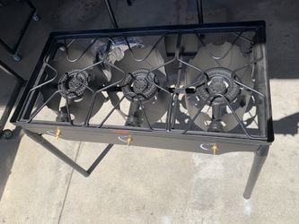 3 head high pressure burner great for camping