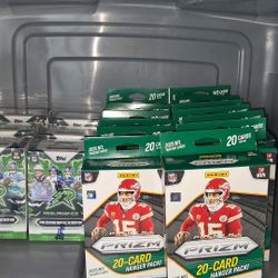 20 Boxes Football Cards Make Offer