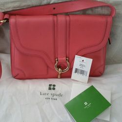 New Kate Spade Coral Handbag