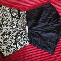 2 Pack Women's Cute Shorts SIZE M