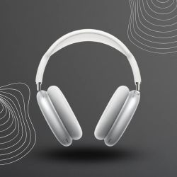 EkkoPro Max White Headphones