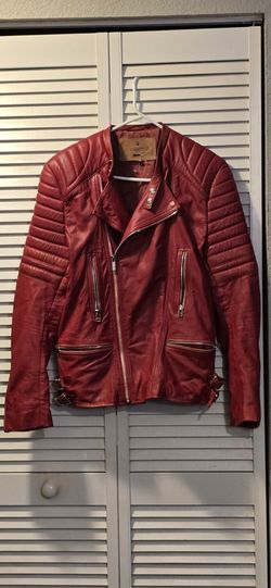 Goosecraft Genuine Leather Motorcycle Jacket