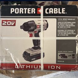 Porter Cable Impact Drill 1/4”