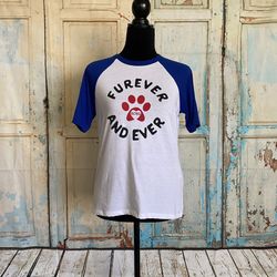 Bobs from Skechers Women’s Raglan Sleeve T-Shirt “Furever and Ever” XS