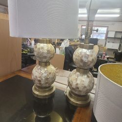 Mother Of Pearl Table Lamp