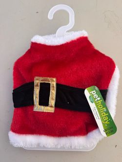 Pet Holiday Santa Cat Costume
