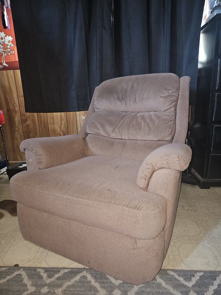 Vintage Slightly Worn Recliner