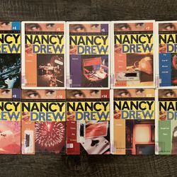Nancy Drew Girl Detective Books, Mixed Lot of 10