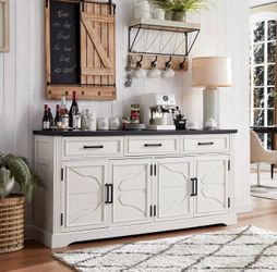 Farmhouse Buffet Cabinet / Sideboard - New in Box, Never Assembled