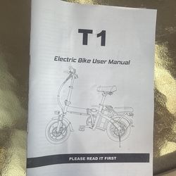 Brand new electric bike