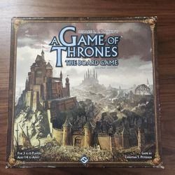 A Game Of Thrones The Board Game