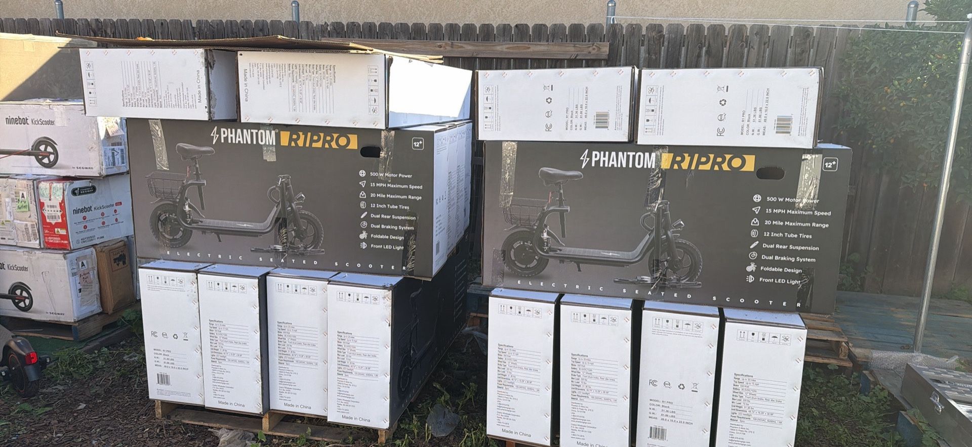 Phantom R1 Pro Seated Electric Scooter