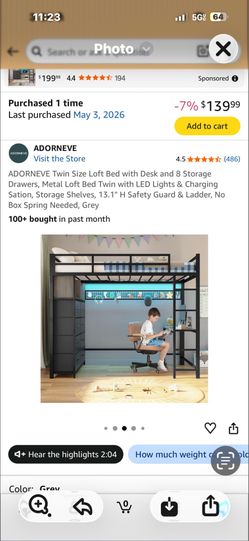 New Bed loft