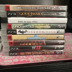 ps3 games lot