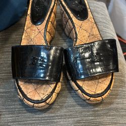 Chanel Wedges