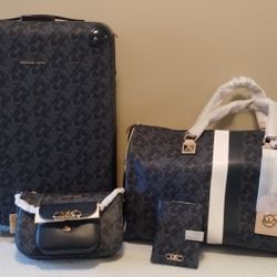 Michael Kors 4 Piece Luggage Set 