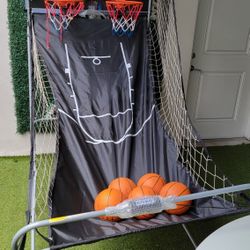 Electronic Dual Basketball Hops Game